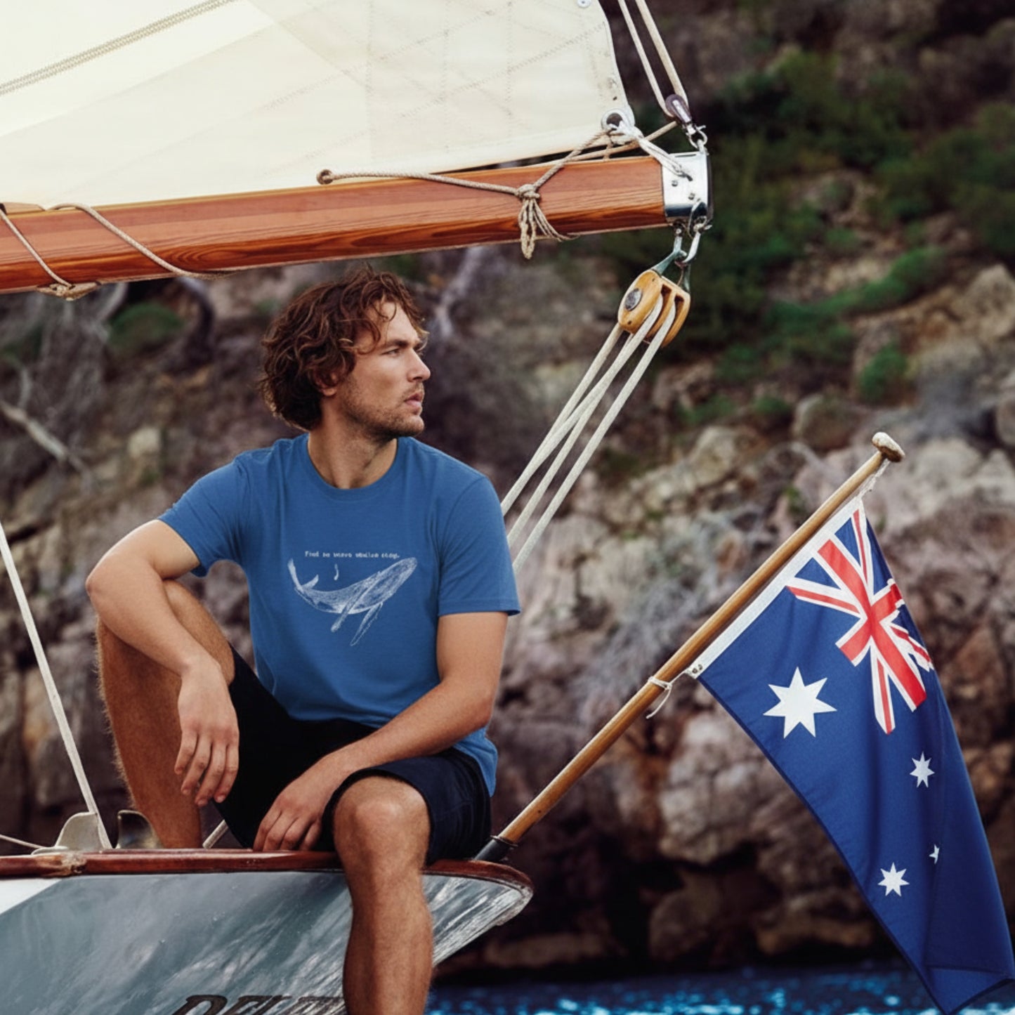 Find me where whales sing — Premium conservation tee - Unisex