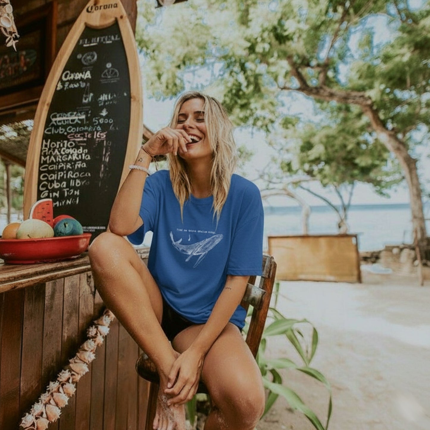 Find me where whales sing — Premium conservation tee - Unisex